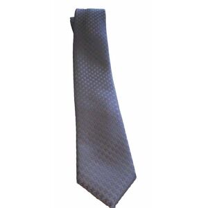 NWT IMANI UOMO BLUE SILK TOUCH NECK TIE  NEW